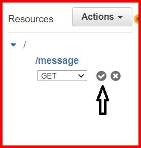 Picture showing selecting the GET Http method